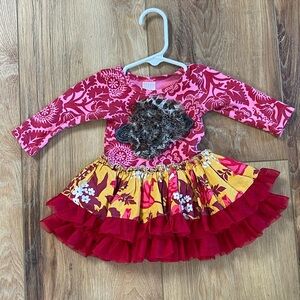 COPY - Giggle Moon dress size 3 months. Excellent cond. Perfect fall dress!